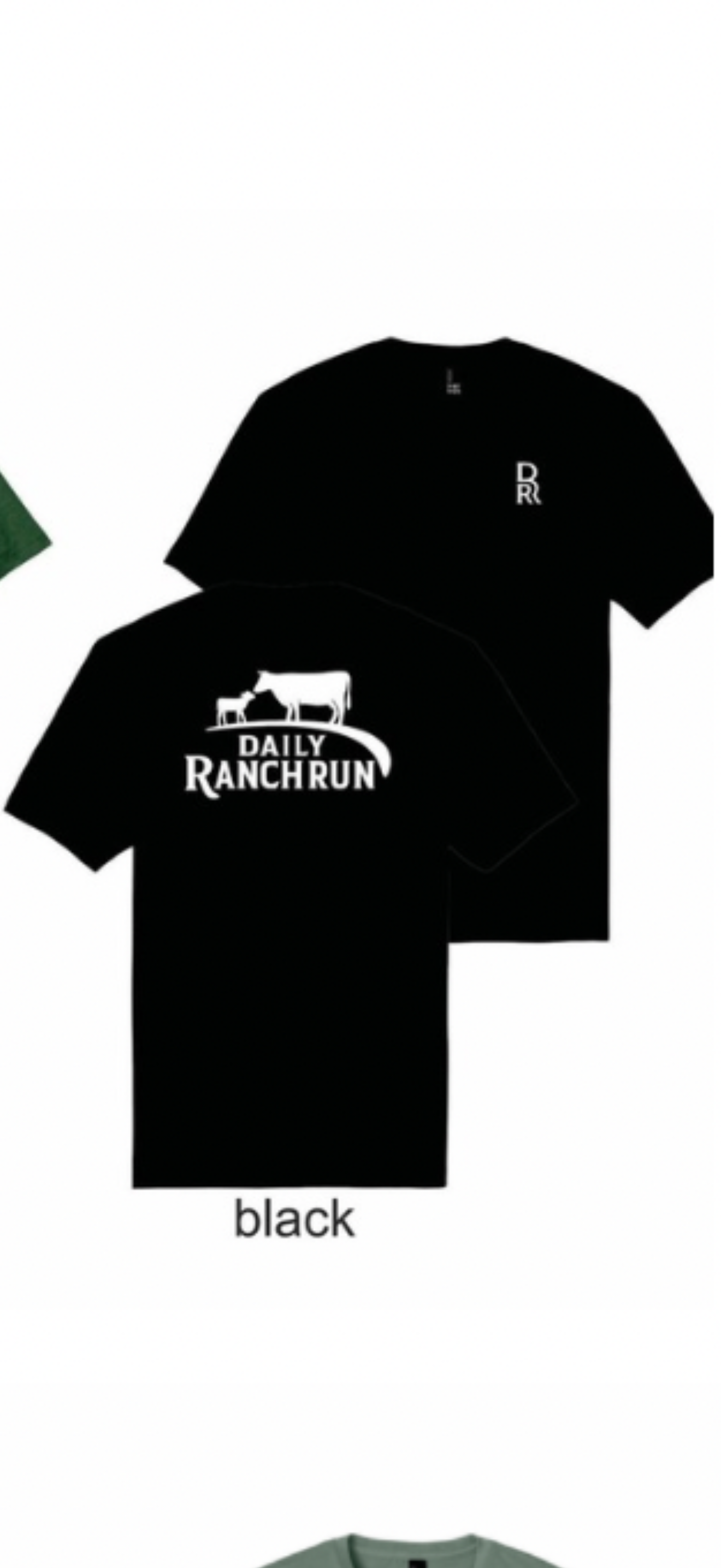 Youth Daily Ranch Run tees